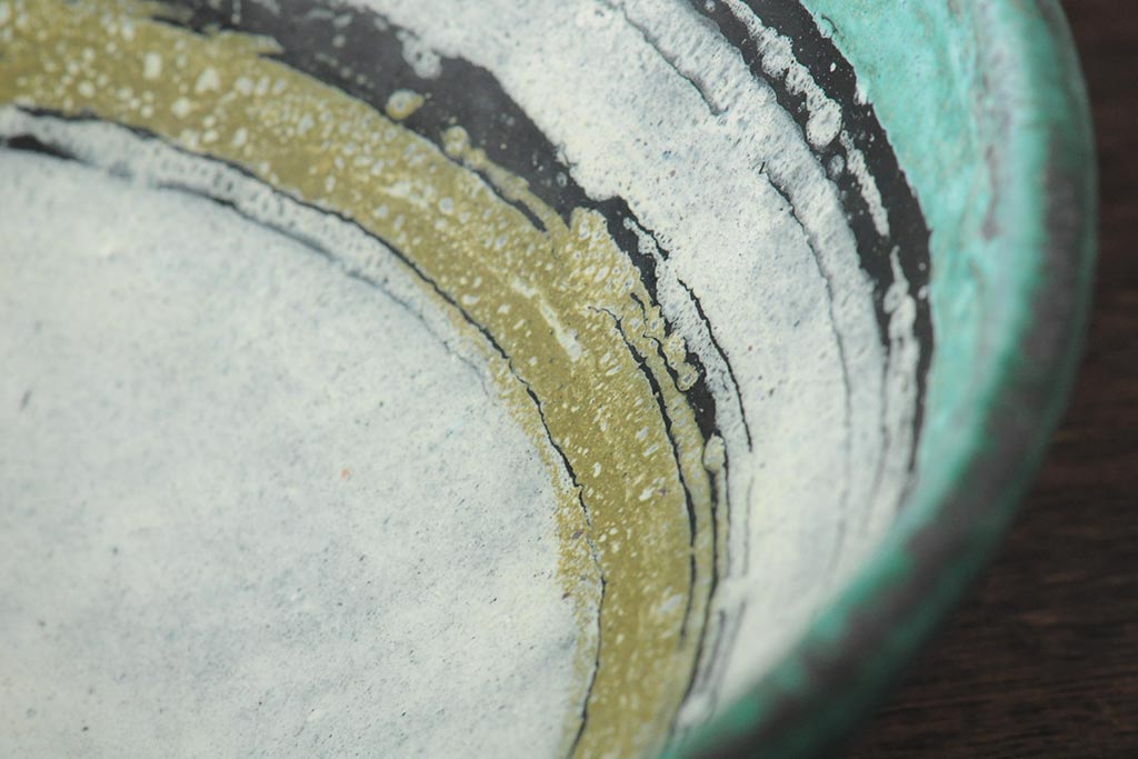 ビンテージ雑貨　ハンガリー　iparmuveszeti vallalat　ボウル(鉢、深皿)(R-043953)