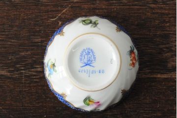 中古　ハンガリー　HEREND(ヘレンド)　ファンタジーコレクション　小物入れ3点セット(ボンボン入れ、西洋陶磁器)(R-043955)