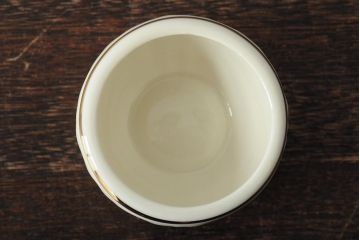 中古　ハンガリー　zsolnay(ジョルナイ)　ハンドペイント　食器3点セット(シュガーポット、小物入れ、小皿、西洋陶磁器)(R-043956)