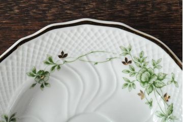 中古　ハンガリー　HOLLOHAZA(ホロハーザ)　Pannonia(パノニア)　カップ&ソーサー2客セット(洋食器)(R-043957)