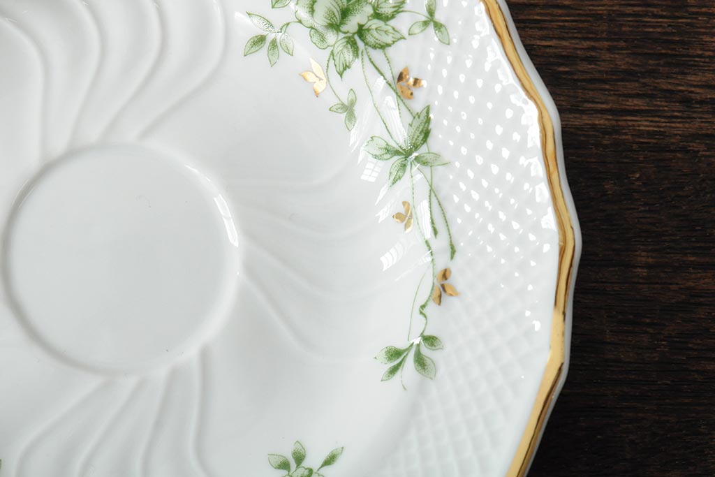 中古　ハンガリー　HOLLOHAZA(ホロハーザ)　Pannonia(パノニア)　カップ&ソーサー2客セット(洋食器)(R-043957)