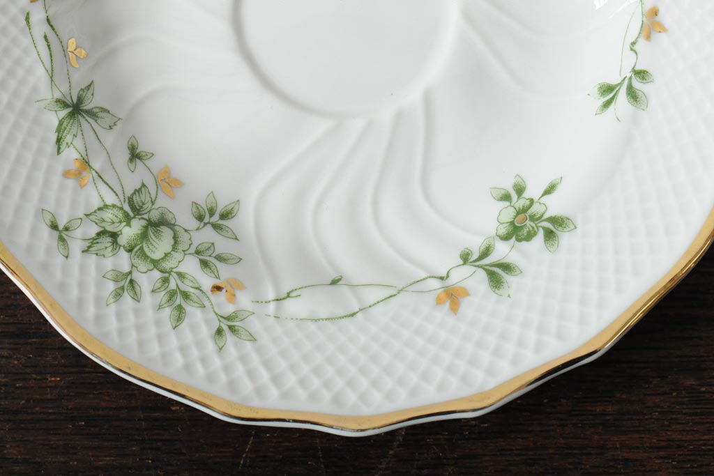 中古　ハンガリー　HOLLOHAZA(ホロハーザ)　Pannonia(パノニア)　カップ&ソーサー2客セット(洋食器)(R-043957)