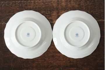 中古　ハンガリー　HOLLOHAZA(ホロハーザ)　Pannonia(パノニア)　カップ&ソーサー2客セット(洋食器)(R-043957)