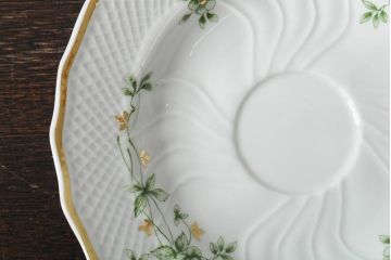 中古　ハンガリー　HOLLOHAZA(ホロハーザ)　Pannonia(パノニア)　カップ&ソーサー2客セット(洋食器)(R-043957)