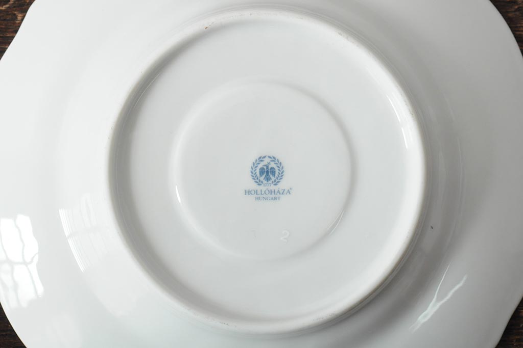 中古　ハンガリー　HOLLOHAZA(ホロハーザ)　Pannonia(パノニア)　カップ&ソーサー2客セット(洋食器)(R-043957)