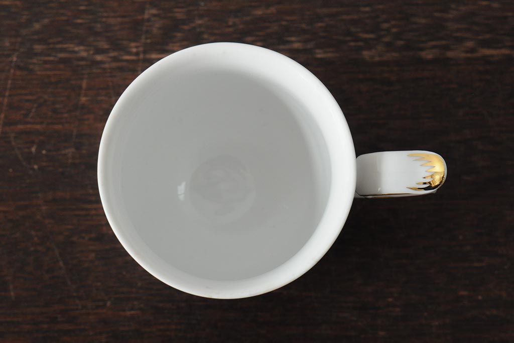 中古　ハンガリー　HOLLOHAZA(ホロハーザ)　Pannonia(パノニア)　カップ&ソーサー2客セット(洋食器)(R-043957)