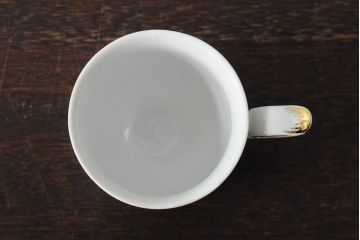 中古　ハンガリー　HOLLOHAZA(ホロハーザ)　Pannonia(パノニア)　カップ&ソーサー2客セット(洋食器)(R-043957)