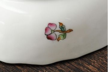 中古　ハンガリー　HEREND(ヘレンド)　ヴィクトリア・ブーケ　カップ&ソーサー(西洋陶磁器)(R-043958)