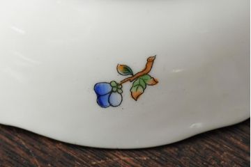 中古　ハンガリー　HEREND(ヘレンド)　ヴィクトリア・ブーケ　カップ&ソーサー(西洋陶磁器)(R-043958)