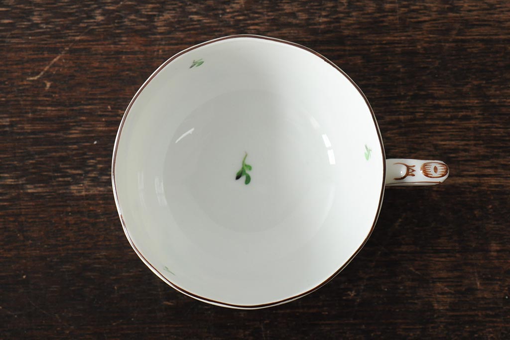 中古　ハンガリー　HEREND(ヘレンド)　チューリップの花束　カップ&ソーサー(西洋陶磁器)(R-043959)