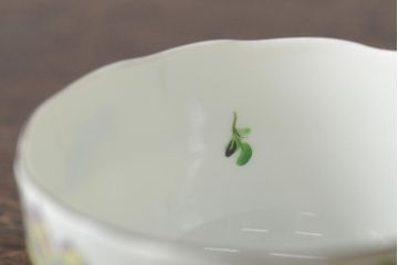 中古　ハンガリー　HEREND(ヘレンド)　チューリップの花束　カップ&ソーサー(西洋陶磁器)(R-043959)