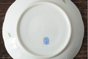 中古　ハンガリー　HEREND(ヘレンド)　チューリップの花束　カップ&ソーサー(西洋陶磁器)(R-043959)