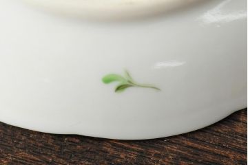 中古　ハンガリー　HEREND(ヘレンド)　チューリップの花束　カップ&ソーサー(西洋陶磁器)(R-043959)