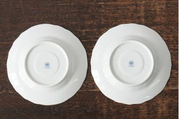中古　ハンガリー　HOLLOHAZA(ホロハーザ)　Pannonia(パノニア)　木の実　カップ&ソーサー2客セット(洋食器)(R-043964)