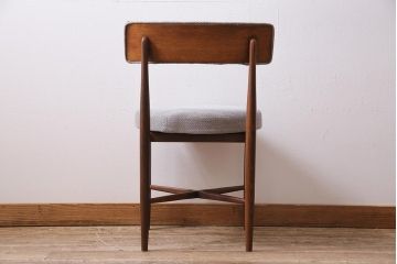ヴィンテージ家具 北欧ビンテージ G-PLAN(ジープラン) Fresco(フレスコ) チーク材 サーキュラーチェア(ダイニングチェア、椅子)(R-043980)