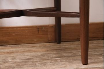 ヴィンテージ家具　北欧ビンテージ　G-PLAN(ジープラン)　Fresco(フレスコ)　チーク材　サーキュラーチェア(ダイニングチェア、椅子)(R-043981)