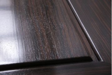 ヴィンテージ家具　縞黒檀　品のある佇まいが魅力の座卓(センターテーブル、ローテーブル、ビンテージ)(R-044010)