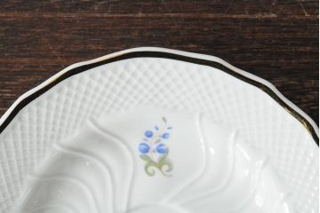 中古　ハンガリー　HOLLOHAZA(ホロハーザ)　Pannonia(パノニア)　バラ(薔薇)　カップ&ソーサー2客セット(洋食器)(R-044013)