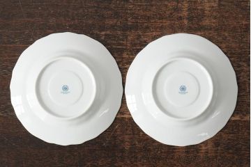 中古　ハンガリー　HOLLOHAZA(ホロハーザ)　Pannonia(パノニア)　バラ(薔薇)　カップ&ソーサー2客セット(洋食器)(R-044013)