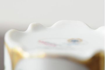 中古　ハンガリー　HOLLOHAZA(ホロハーザ)　Laura(ラウラ)　カップ&ソーサー6客セット(コーヒーカップ、洋食器)(R-044015)