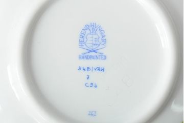 中古　ハンガリー　HEREND(ヘレンド)　VRH・VBOなど　プレート6枚セット(小皿、洋食器)(R-044022)