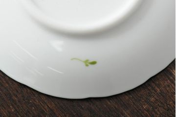 中古　ハンガリー　HEREND(ヘレンド)　VRH・VBOなど　プレート6枚セット(小皿、洋食器)(R-044022)