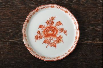 中古　ハンガリー　HEREND(ヘレンド)　VRH・VBOなど　プレート6枚セット(小皿、洋食器)(R-044022)