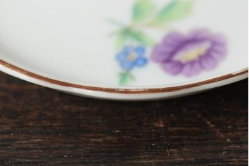 中古　ハンガリー　HEREND(ヘレンド)　VRH・VBOなど　プレート6枚セット(小皿、洋食器)(R-044022)