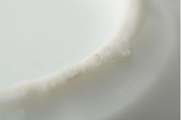 骨董　江戸明治期　陽刻白磁小皿4枚セット(伊万里焼、和食器)(R-044024)