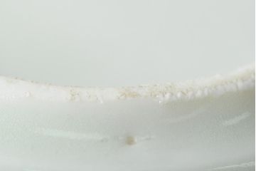 骨董　江戸明治期　陽刻白磁小皿4枚セット(伊万里焼、和食器)(R-044024)