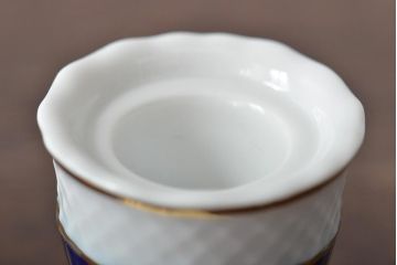 ビンテージ雑貨　HOLLOHAZA(ホロハーザ)　Schumann(シューマン)　洋食器など4点セット(深皿、キャンドルスタンド)(R-044028)