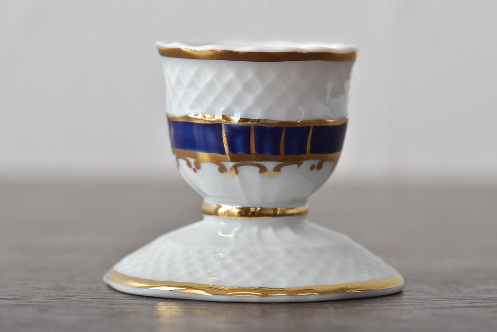 ビンテージ雑貨　HOLLOHAZA(ホロハーザ)　Schumann(シューマン)　洋食器など4点セット(深皿、キャンドルスタンド)(R-044028)