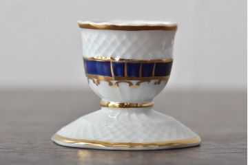 ビンテージ雑貨　HOLLOHAZA(ホロハーザ)　Schumann(シューマン)　洋食器など4点セット(深皿、キャンドルスタンド)(R-044028)