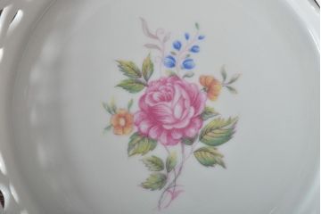 ビンテージ雑貨　HOLLOHAZA(ホロハーザ)　Schumann(シューマン)　洋食器など4点セット(深皿、キャンドルスタンド)(R-044028)