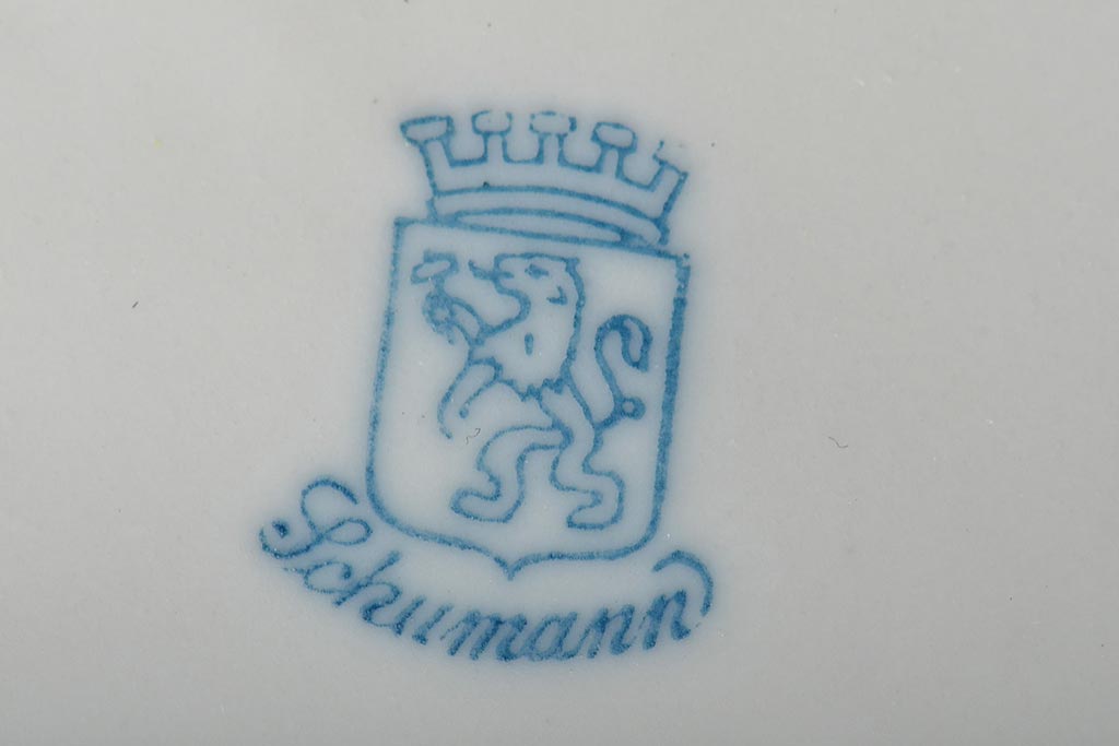 ビンテージ雑貨　HOLLOHAZA(ホロハーザ)　Schumann(シューマン)　洋食器など4点セット(深皿、キャンドルスタンド)(R-044028)