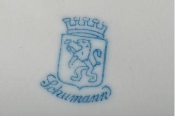 ビンテージ雑貨　HOLLOHAZA(ホロハーザ)　Schumann(シューマン)　洋食器など4点セット(深皿、キャンドルスタンド)(R-044028)