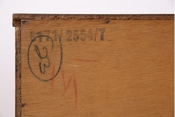 ヴィンテージ家具　北欧ビンテージ　チーク材　リメイク　木のぬくもり感じるローボード(収納棚、テレビボード、テレビ台)(R-044076)