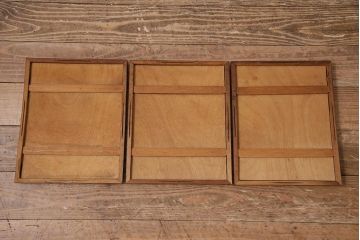 地井紅雲　花と歌の物語　水芭蕉　沈丁花　桃　木版画3枚セット(R-044106)