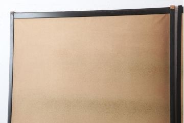 レトロ建具　昭和レトロ　トクサ(木賊)が和の雰囲気を演出するふすま2枚セット(建具、引き戸、仕切り戸)(R-044113)