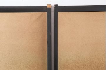 レトロ建具　昭和レトロ　トクサ(木賊)が和の雰囲気を演出するふすま2枚セット(建具、引き戸、仕切り戸)(R-044113)