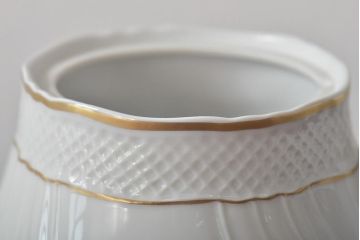 中古　ハンガリー　HOLLOHAZA(ホロハーザ)　Pannonia(パノニア)　ティーポット(洋食器)(R-044123)