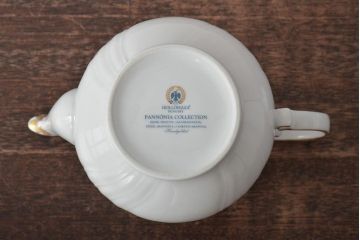 中古　ハンガリー　HOLLOHAZA(ホロハーザ)　Pannonia(パノニア)　ティーポット(洋食器)(R-044123)