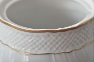 中古　ハンガリー　HOLLOHAZA(ホロハーザ)　Pannonia(パノニア)　ティーポット(洋食器)(R-044125)