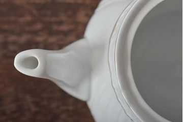 中古　ハンガリー　HOLLOHAZA(ホロハーザ)　Pannonia(パノニア)　ティーポット(洋食器)(R-044128)