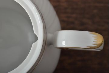 中古　ハンガリー　HOLLOHAZA(ホロハーザ)　Pannonia(パノニア)　ティーポット(洋食器)(R-044128)