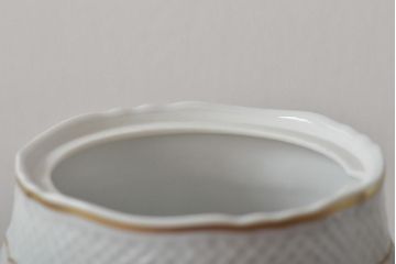 中古　ハンガリー　HOLLOHAZA(ホロハーザ)　Pannonia(パノニア)　ティーポット(洋食器)(R-044128)