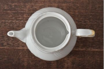 中古　ハンガリー　HOLLOHAZA(ホロハーザ)　Pannonia(パノニア)　ティーポット(洋食器)(R-044129)