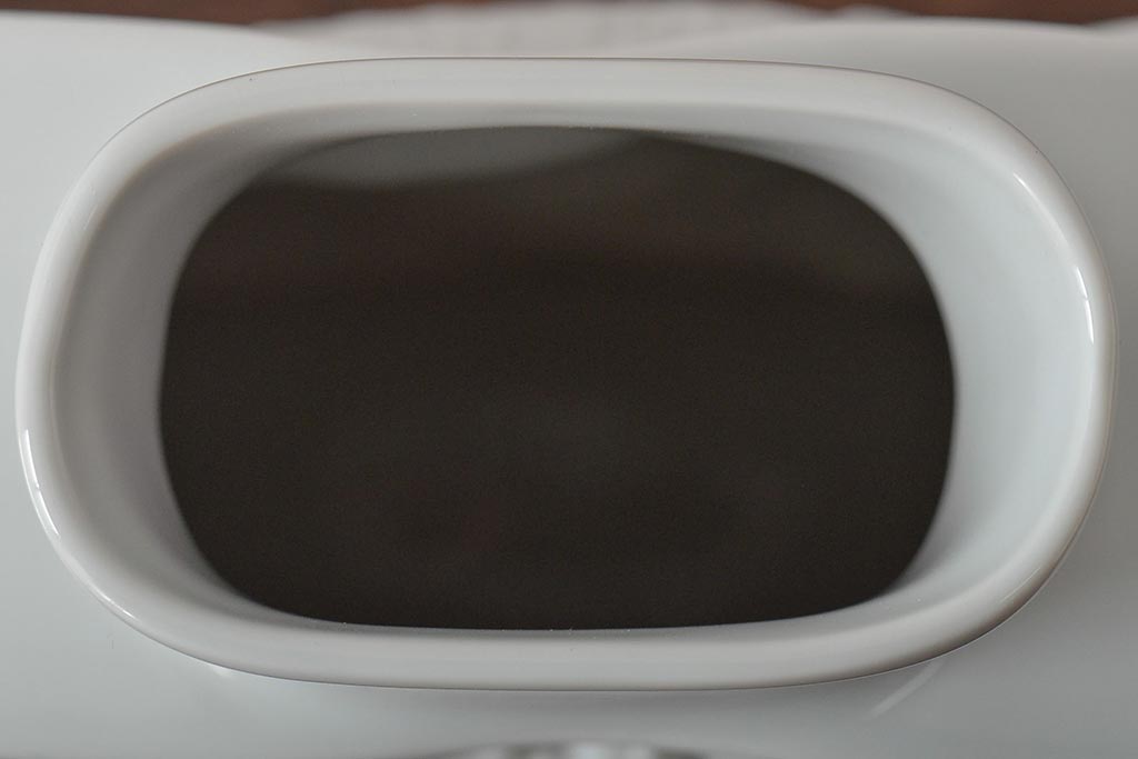 ヴィンテージ雑貨　ドイツ　TIRSCHENREUTH(ティルシェンロイト)　化石模様　アンモナイト　フラワーベース(花瓶、花器、ビンテージ)(R-044130)