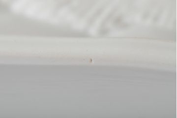 ヴィンテージ雑貨　ドイツ　TIRSCHENREUTH(ティルシェンロイト)　化石模様　アンモナイト　フラワーベース(花瓶、花器、ビンテージ)(R-044130)