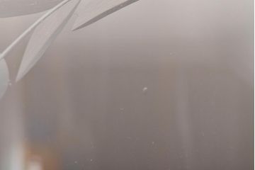 デンマーク製　Ronhoff　真鍮　気品のある切子の燭台(卓上ランプ、テーブルランプ、北欧)(R-044132)